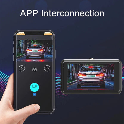 1080P WIFI Dual camera Dash Cam for cars,Front And Inside,car camera with IR Night Vision,Loop Recording,wide angle Car DVR Came